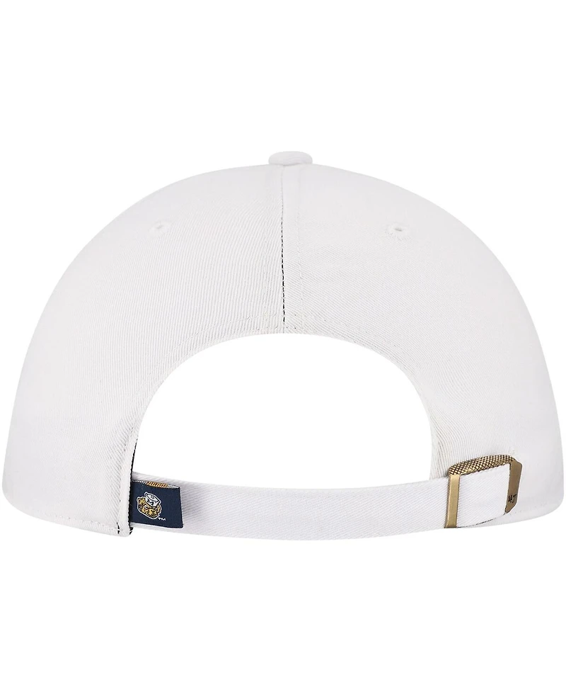'47 Brand Women's White Michigan Wolverines Pensacola Clean Up Adjustable Hat