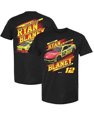 Team Penske Men's Black Ryan Blaney Menards Car T-Shirt