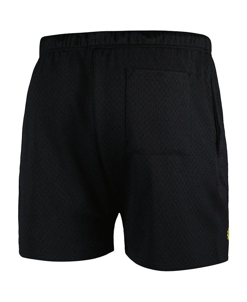 Freeze Max Men's Black Beavis and Butt-Head Rude Mesh Shorts