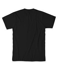 1863FC Men's Black Fulham Mono Badge T-Shirt