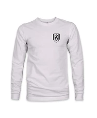1863FC Men's Silver Fulham Team Arch Long Sleeve T-Shirt