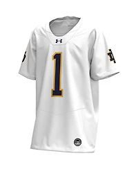 Under Armour Big Boys and Girls White Notre Dame Fighting Irish Replica Football Jersey
