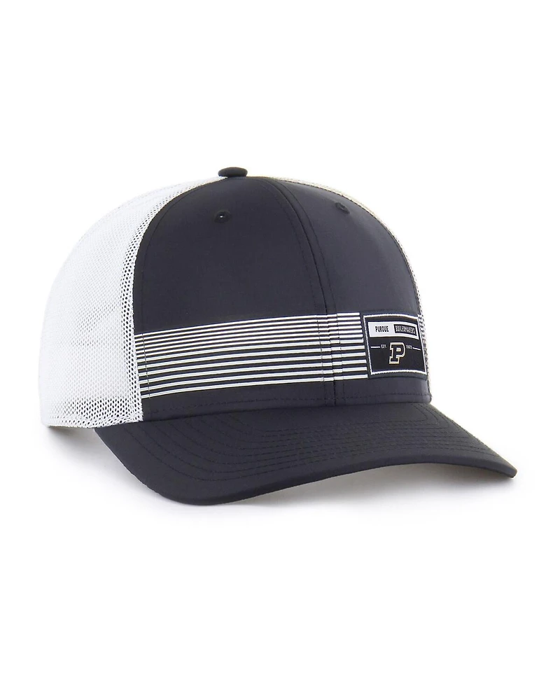 '47 Brand Men's Black Purdue Boilermakers Rangefinder Brrr Trucker Adjustable Hat