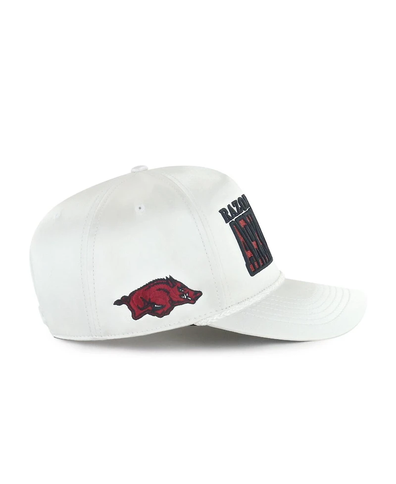 '47 Brand Women's White Arkansas Razorbacks Outspoken Hitch Adjustable Hat