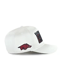 '47 Brand Women's White Arkansas Razorbacks Outspoken Hitch Adjustable Hat