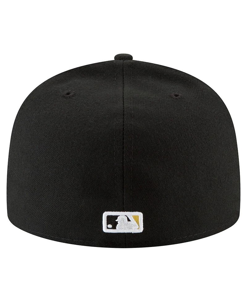 New Era Men's Paul Skenes Black Pittsburgh Pirates 2025 Player's Weekend 59FIFTY Fitted Hat