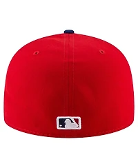New Era Men's Bryce Harper Red Philadelphia Phillies 2025 Player's Weekend 59FIFTY Fitted Hat