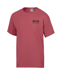 Comfortwash Men's Scarlet Ohio State Buckeyes Big Name T-Shirt