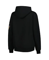 The Wild Collective Women's Black Golden State Valkyries Icon Fleece Pullover Hoodie
