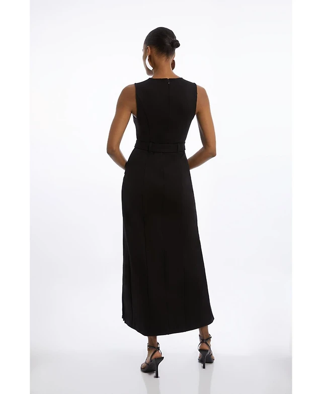 maxi dress women party Simple Women strapless pleated maxi dress fashion sexy sleeveless A-line  party dress Evening Dress fg6847