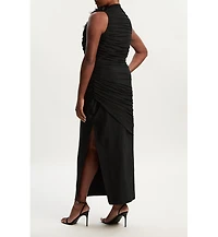 Karen Millen Women's Bandage Knitted Maxi Dress