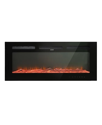 36''Classic Built-in or Wall-Mounted Direct Vent Electric Fireplace