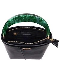 Jason Wu Small Smooth Pu Tote with Acrylic Top Handle