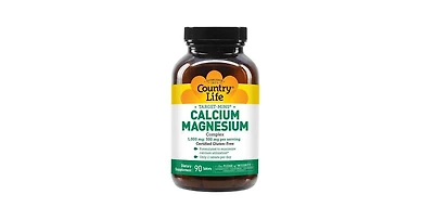Country Life Target-Mins Calcium Magnesium, 90 Tabs