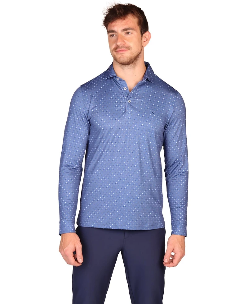 Tailorbyrd Golf Clubs Long Sleeve Performance Polo