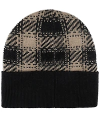 Levi's Men's Brushed Plaid Beanie