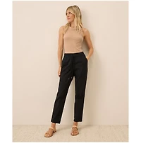 Pact Women's The Jess Roll-Up Pant Midweight Twill