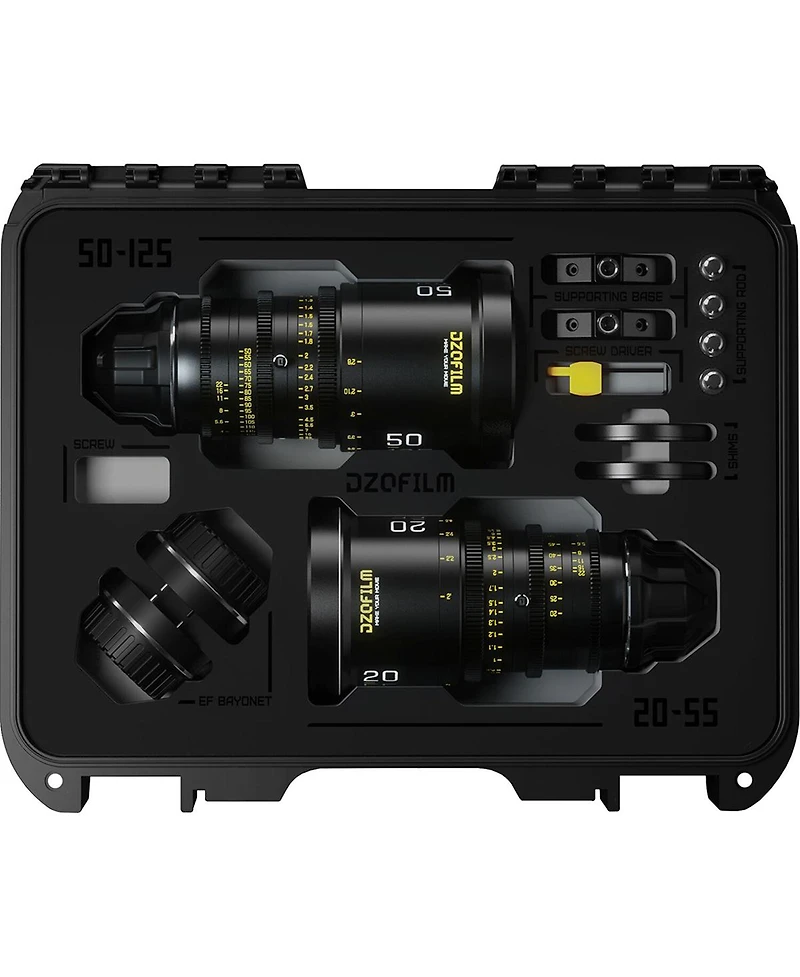 Dzofilm Hard Case with Foam Insert for Pictor Zoom 2-Lens Bundle