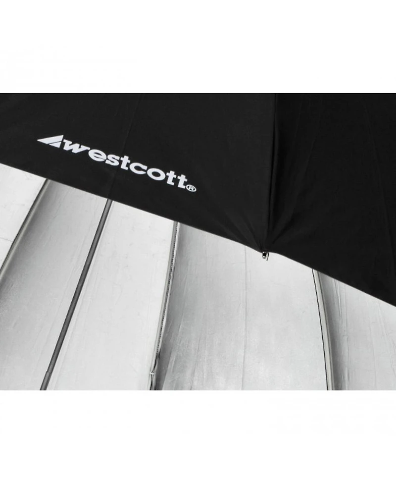 Westcott 7 Feet Silver Parabolic Umbrella