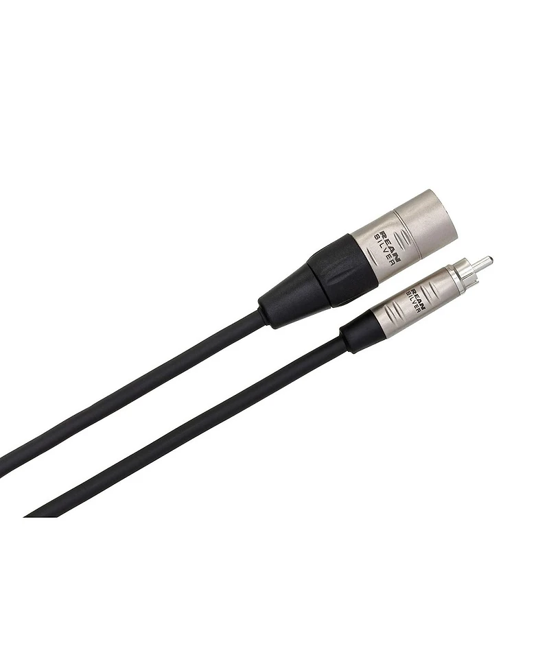 Hosa Technology Unbalanced Rca Male to 3-Pin Xlr Male Audio Cable, 3'