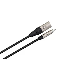 Hosa Technology Unbalanced Rca Male to 3-Pin Xlr Male Audio Cable, 3'
