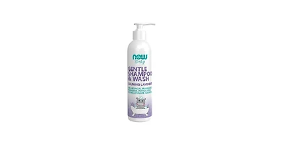 Now Foods Gentle Baby Shampoo & Body Wash Calming Lavender ,8 Oz