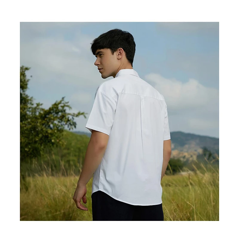 Campus Sutra Men's Zebra-Block Shirt