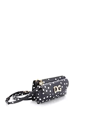 Pre-Owned Dolce & Gabbana Flap Phone Holder with Strap Printed Leather