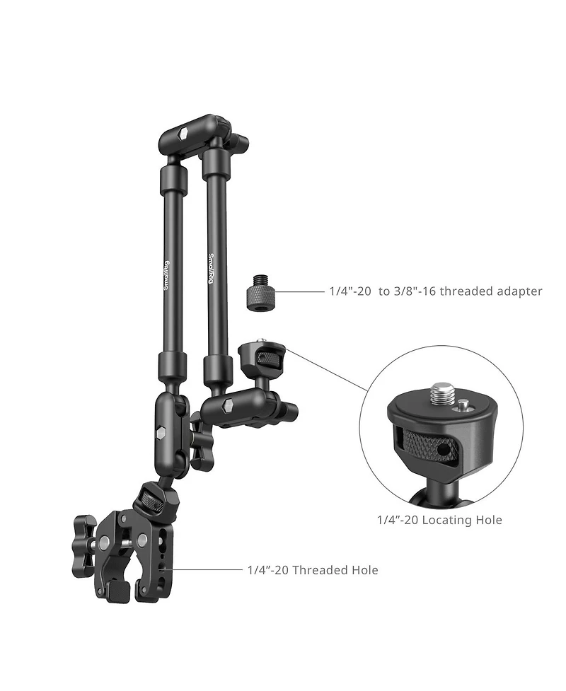 SmallRig Desktop Shooting Magic Arm with Crab Clamp Kit