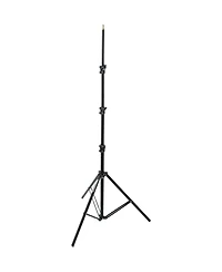 Manfrotto 9' Basic Black Lightstand, 4 Section, 5/8 Stud with 1/4"x20 Tip (#3333)