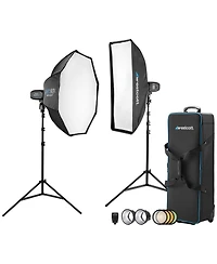 Westcott FJ400 Strobe 2-Light Location Kit with Fj-X3m Universal Wireless Trigger