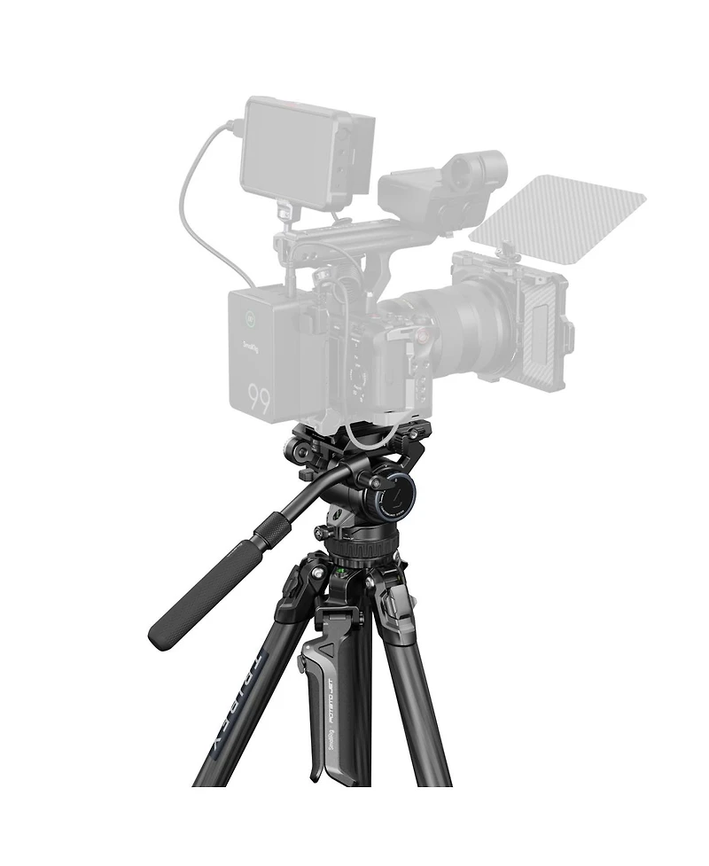 SmallRig x Potato Jet Tribex Hydraulic 3-Section Carbon Fiber Tripod Kit