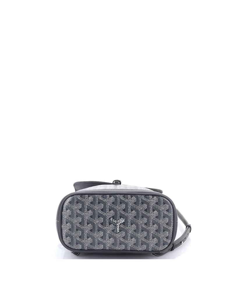 Pre-Owned Goyard Mini Alpin Backpack Coated Canvas