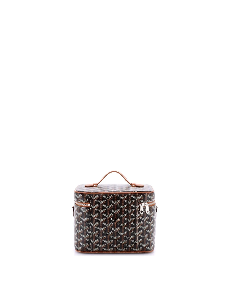 Pre-Owned Goyard Muse Vanity Case Coated Canvas