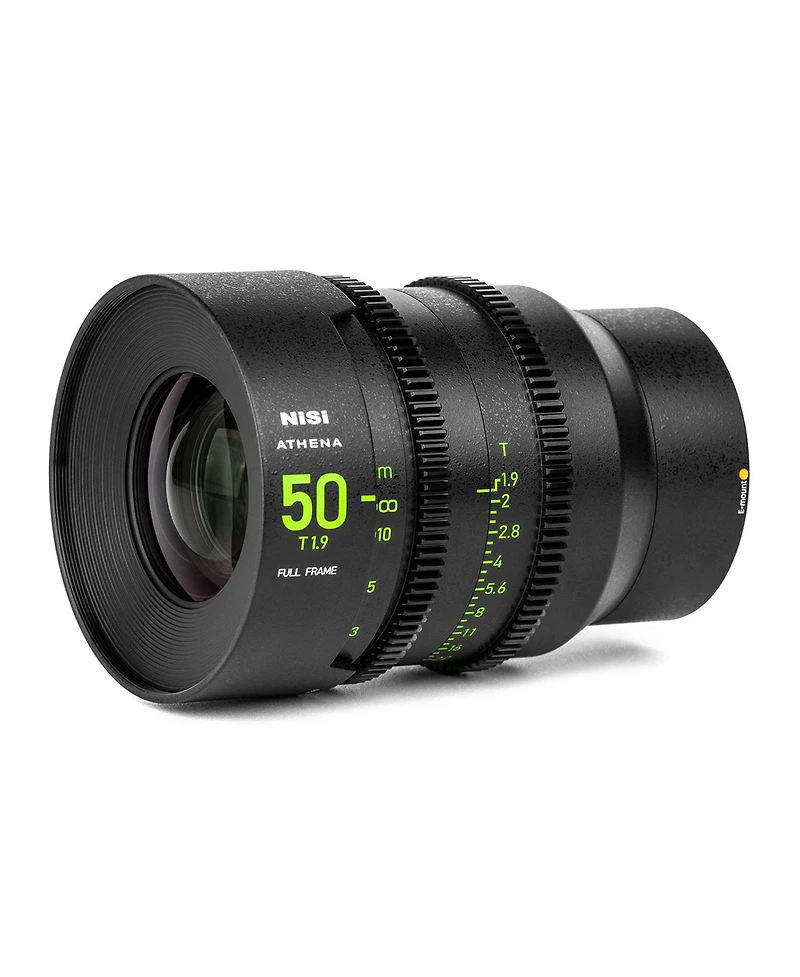 NiSi Athena Prime 50mm T1.9 Cine Lens with Filter Holder, Sony E