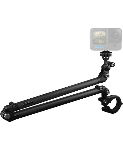 GoPro 10" Carbon Fiber Boom Arm Extension Rig Kit with Bar Mount for Hero and Max Cameras