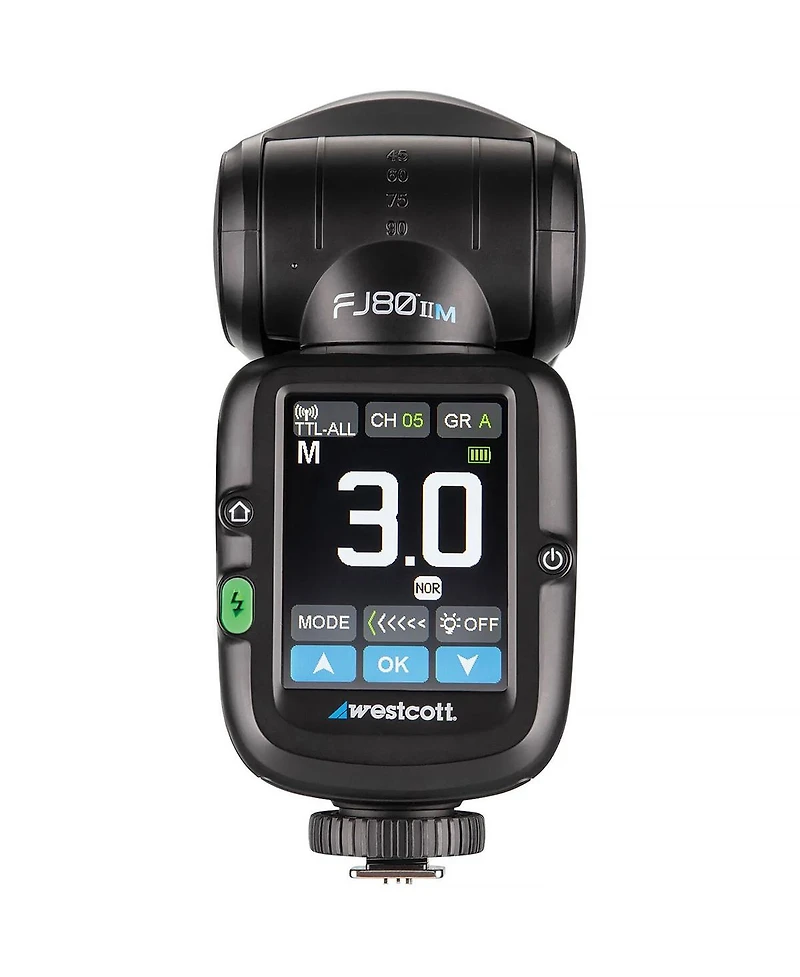 Westcott FJ80 Ii M 80Ws Universal Touchscreen Ttl Speedlight Flash