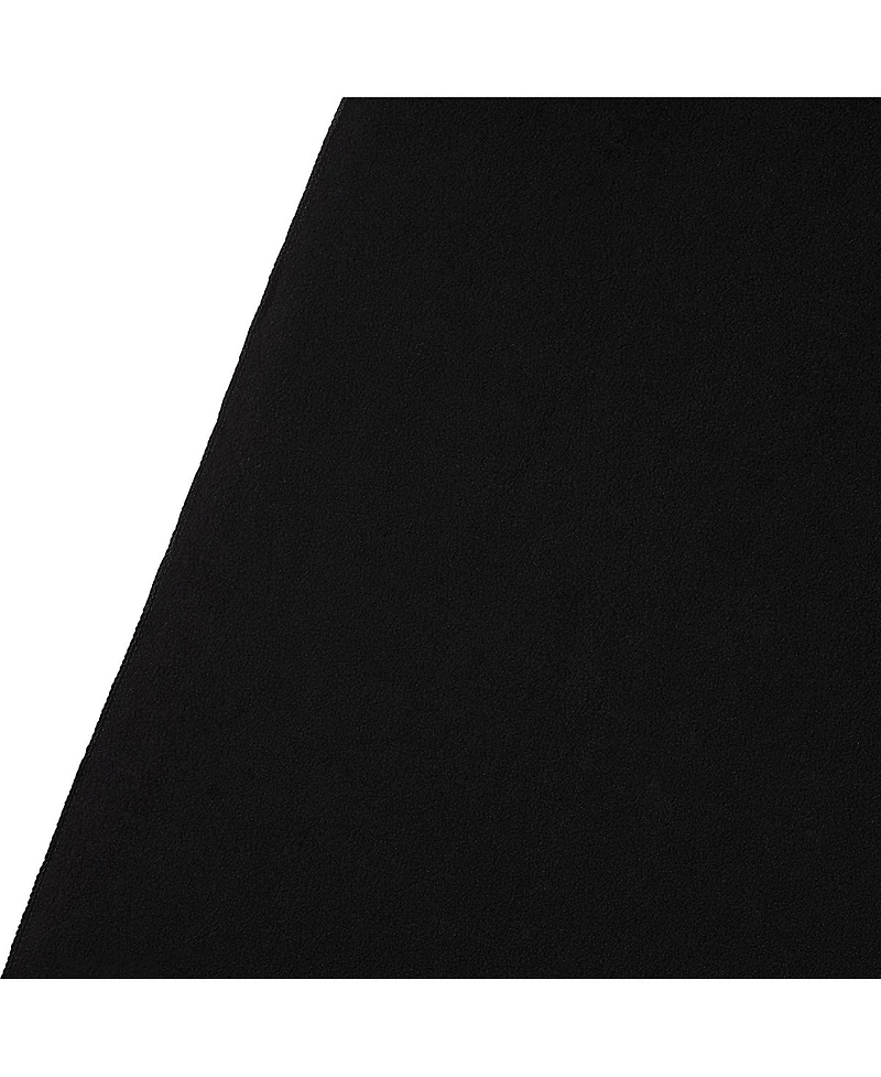 Westcott 9x20 Feet Wrinkle Resistant Cotton Background, Rich Black