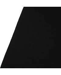 Westcott 9x20 Feet Wrinkle Resistant Cotton Background, Rich Black