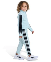 adidas Girls 2T-6X Two Piece Regular Fit Jacket and Joggers Set