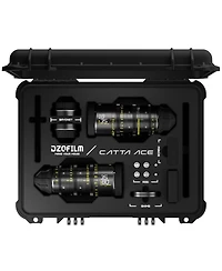 Dzofilm Catta Ace 18-35mm and 35-80mm T2.9 Cine Lens Bundle for Pl Mount and Canon Ef, Black