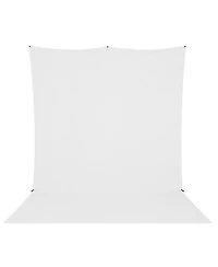 Westcott 8x13' X-Drop Pro Wrinkle-Resistant Backdrop Kit with Stand, High-Key White Sweep