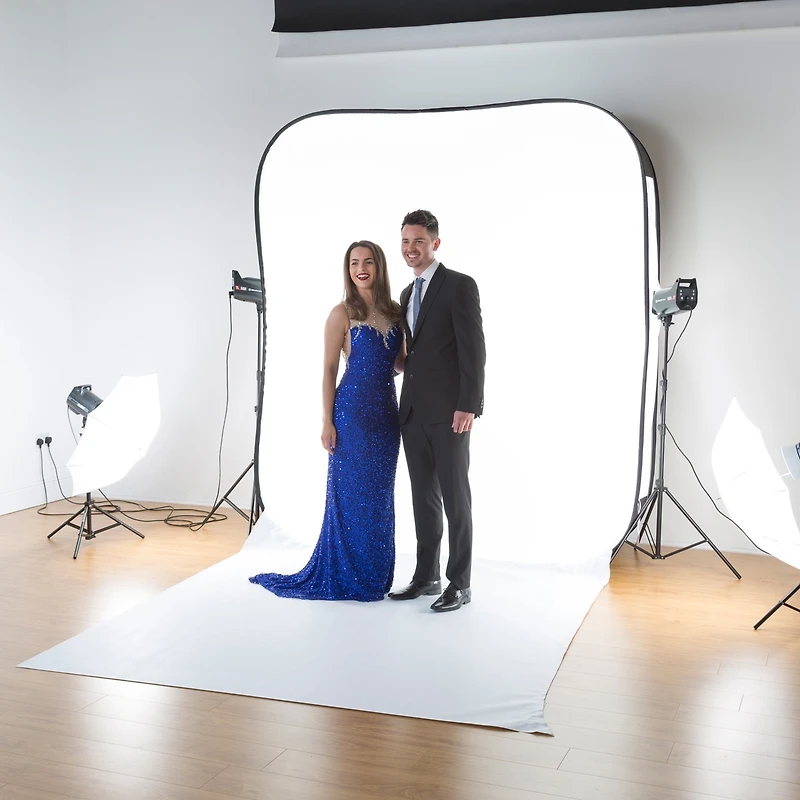 Manfrotto 5x7' Super White Vinyl Cleanable Train for HiLite