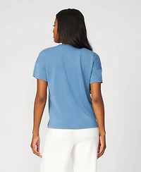 Cable & Gauge Women's Soft Modal Pocket Tee