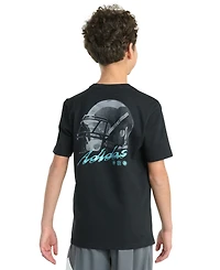Adidas Big Boys Short Sleeve Football Helmet T-Shirt