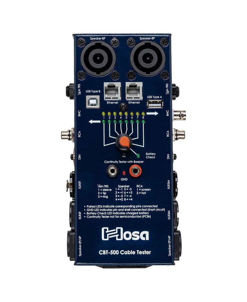 Hosa Technology Cbt-500 Audio Cable Tester