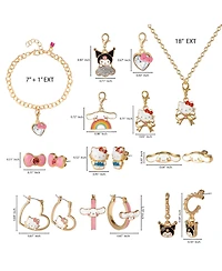 Sanrio Hello Kitty Fashion Advent Gift Collection: Mix & Match Charms, Earrings, Necklace Christmas Calendar Box Set