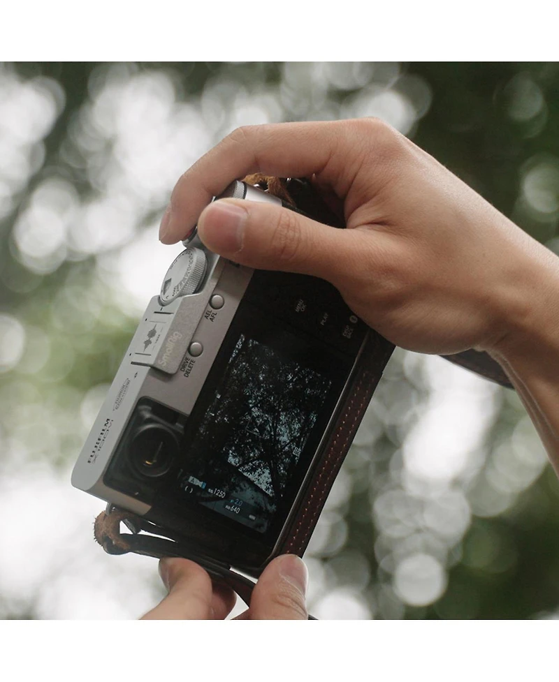 SmallRig Thumb Grip for Fujifilm X100VI & X100V, Silver