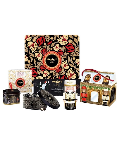 Maxim's De Paris Holiday Gourmet Chocolate Tin Gift Box, 10.4 oz