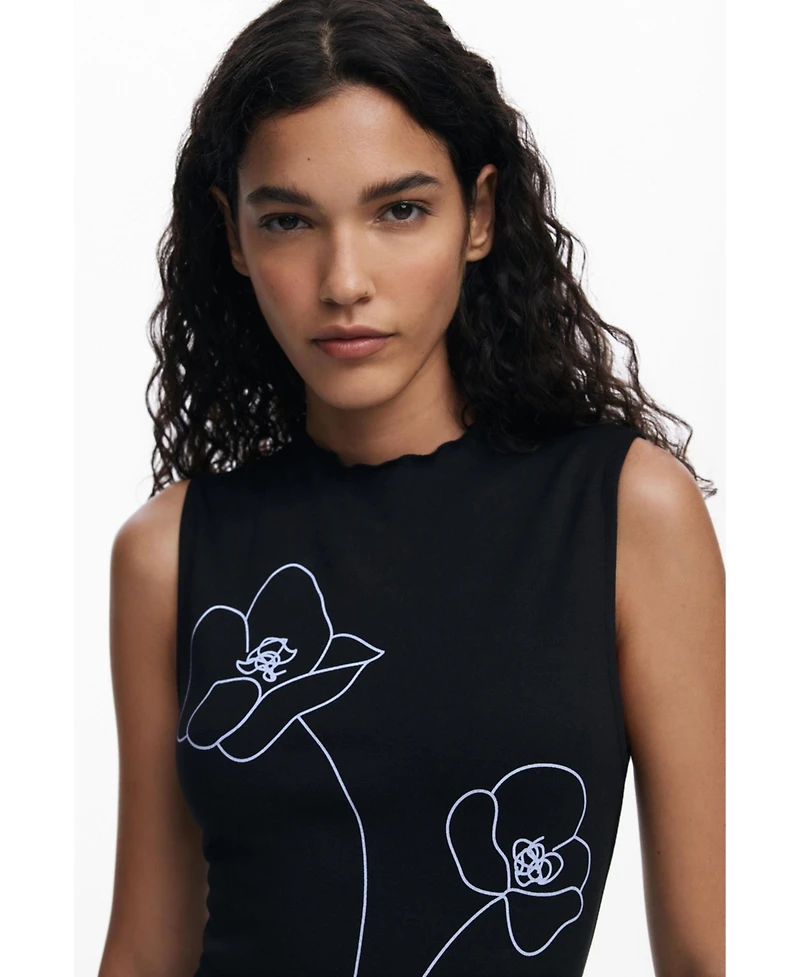 Desigual Women's Short floral dress